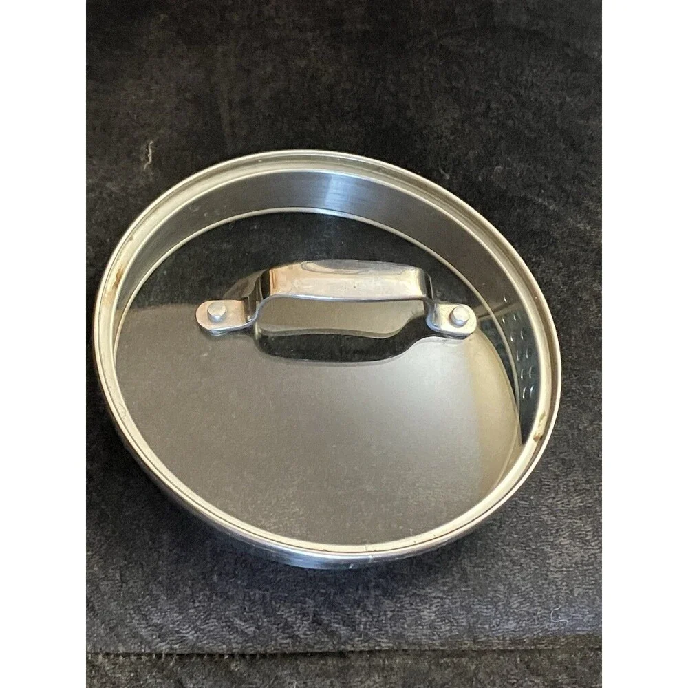 Glass Pan Pot Stainless Handle 6.75” Replacement Lid